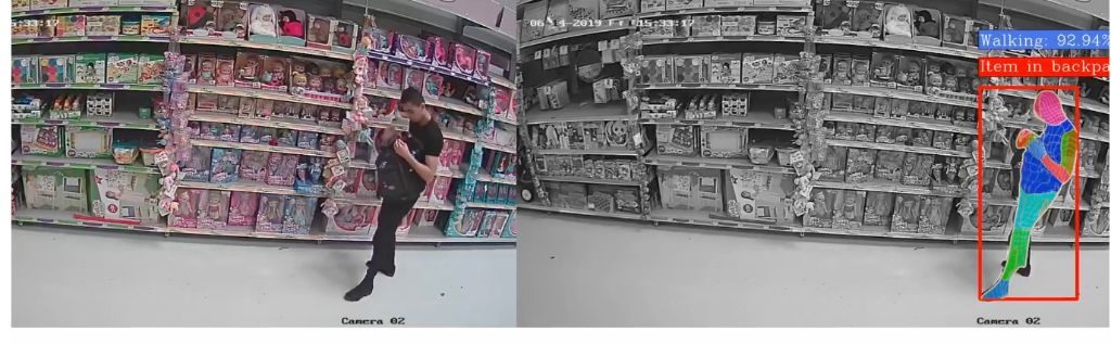 Retail Theft Detection Interface